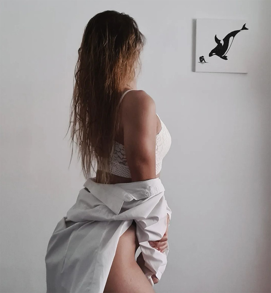 Pintura erótica y fotografía sensual de Tina Sudaryk. VoyeUrban Magazine